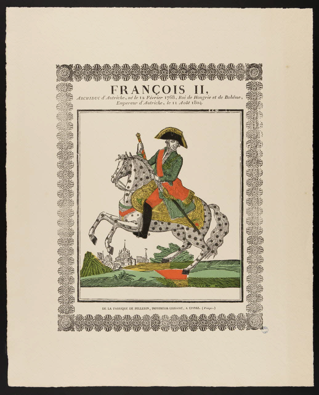 estampe FRANCOIS II 1985.51.796 Photo