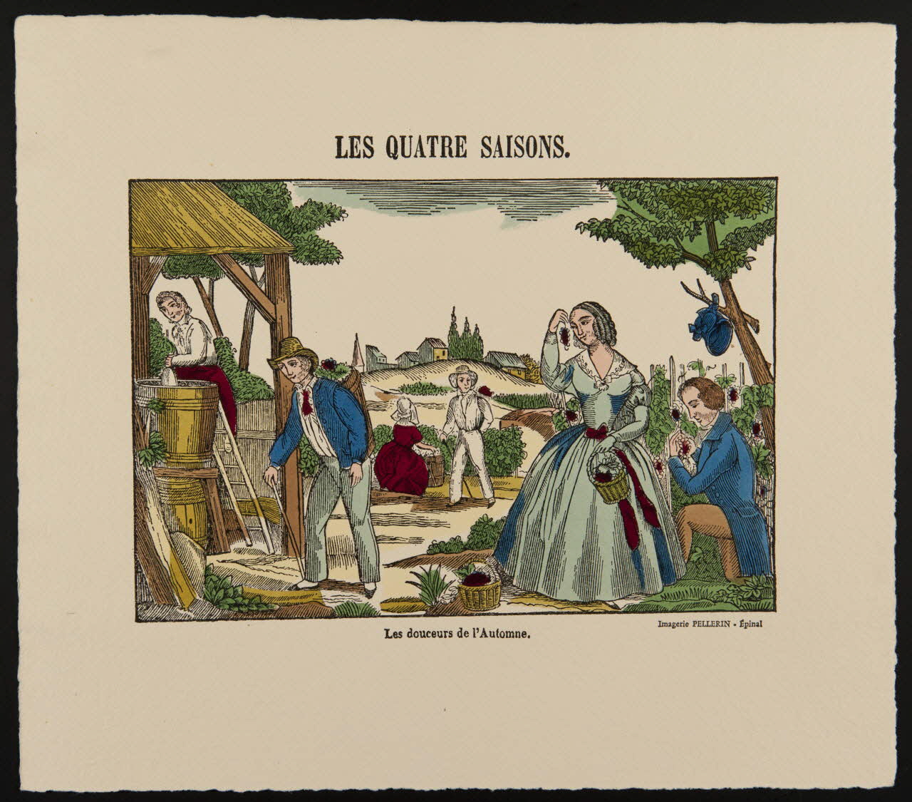 estampe LES QUATRE SAISONS.  Les douceurs de l'Automne. 1985.51.800 Photo
