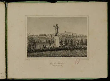 album Vue de Bourbon,  prise du Coteau Napoléon. 1985.51.809 Photo