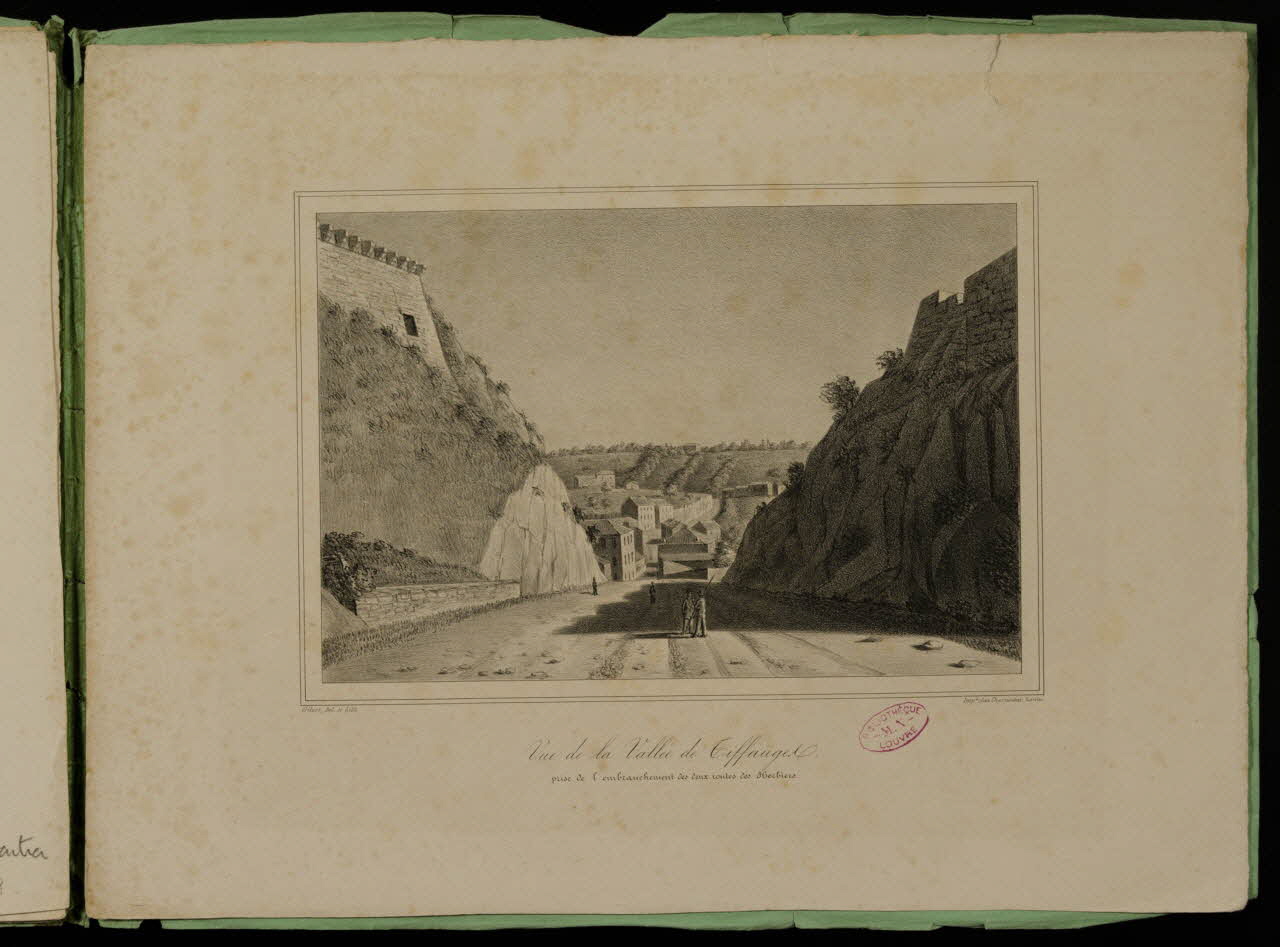 album Vue de la Vallée de Tiffauge,  prise de l'embranchement des deux routes des Herbiers. 1985.51.810 Photo