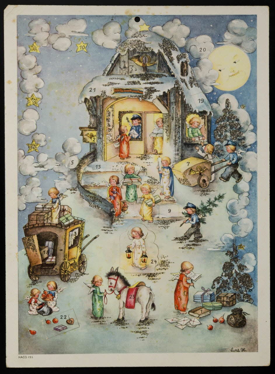 estampe Calendrier de l'avent 1985.51.815 Photo