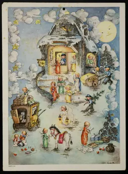 estampe Calendrier de l'avent 1985.51.815 Photo