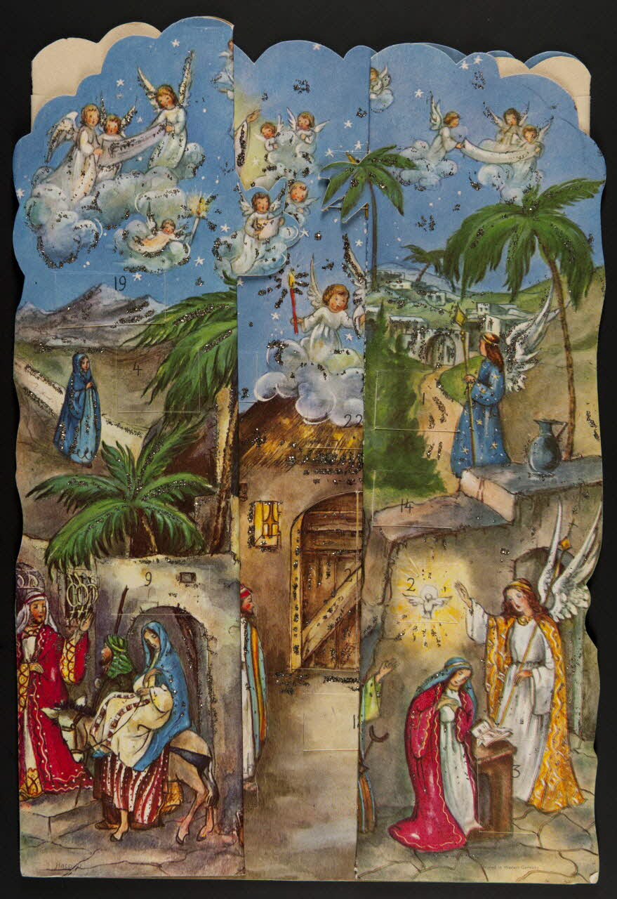 estampe Calendrier de l'avent 1985.51.820 Photo