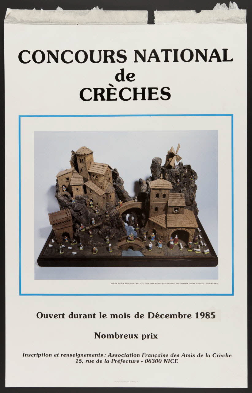 estampe CONCOURS NATIONAL  DE  CRECHES 1985.51.827 Photo