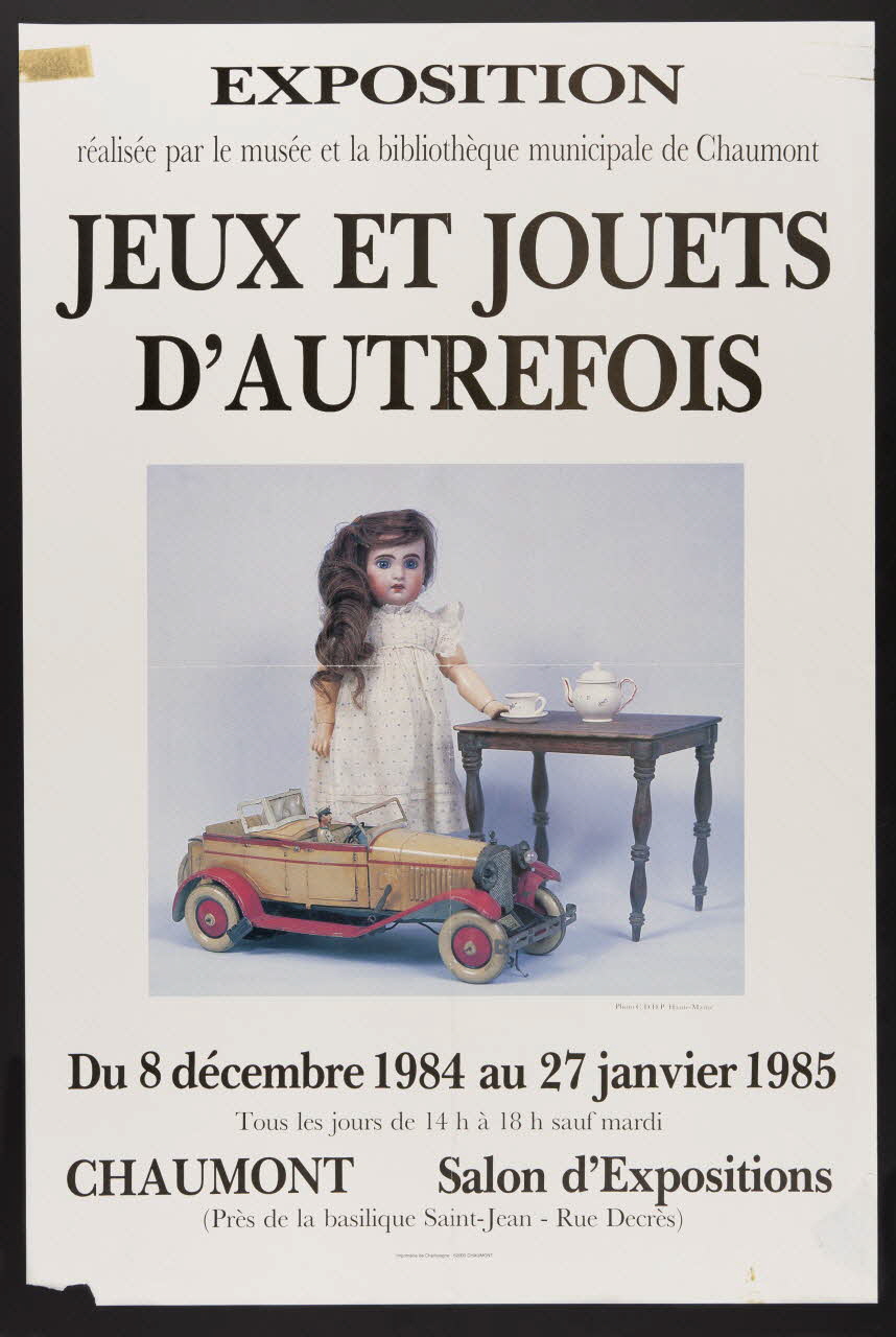 estampe JEUX ET JOUETS  D'AUTREFOIS 1985.51.88 Photo