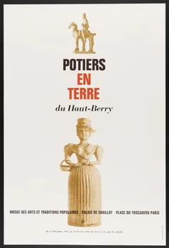 estampe POTIERS  EN  TERRE  du Haut-Berry 1985.51.92.2 Photo
