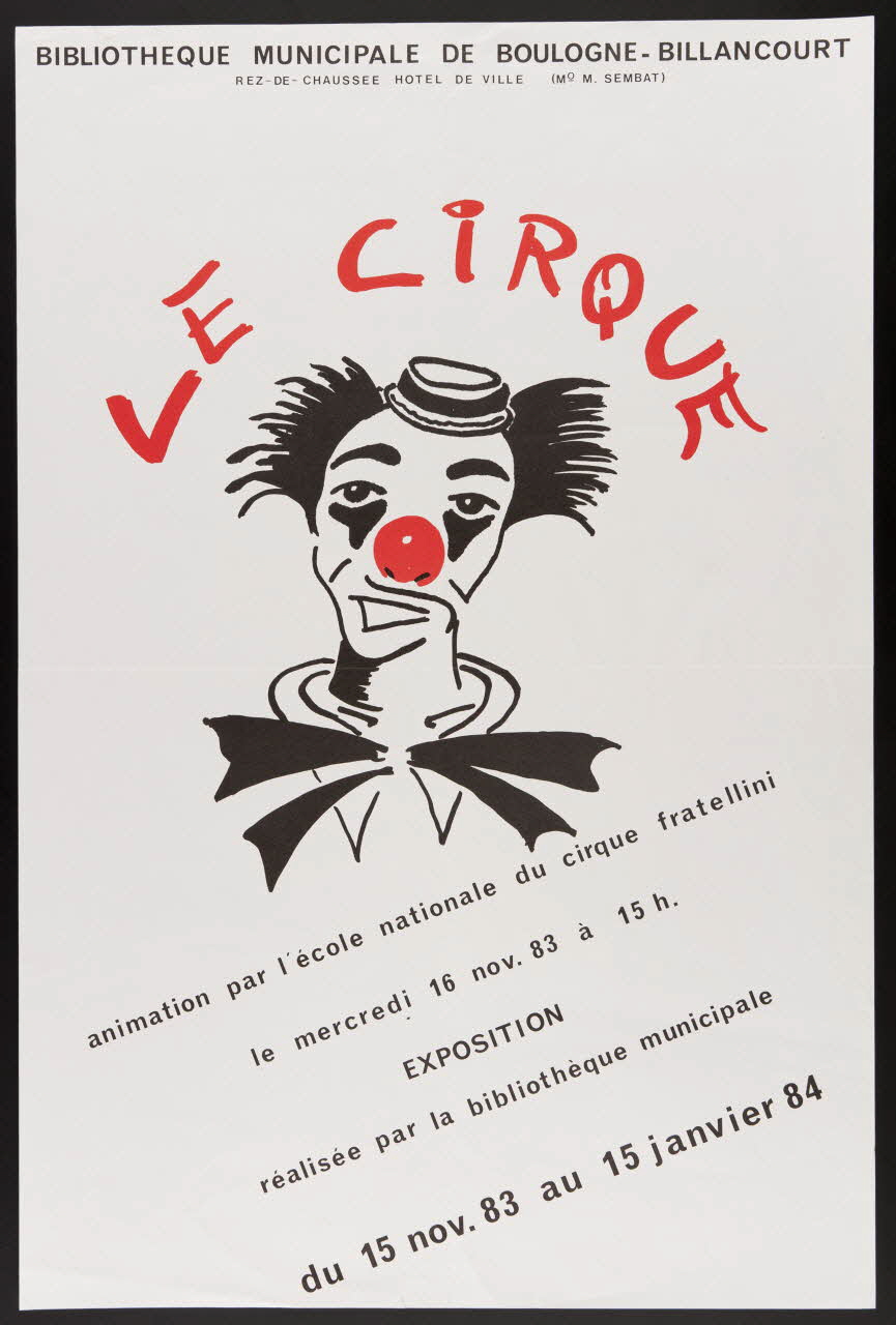 estampe LE CIRQUE 1985.51.95 Photo