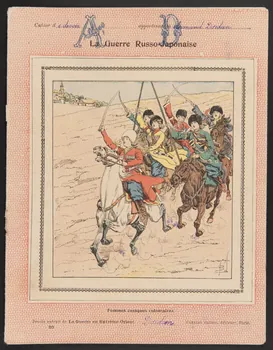 estampe La Guerre Russo-Japonaise  Femmes cosaques volontaires. 1985.61.114  Photo