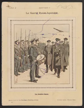 estampe La Guerre Russo-Japonaise  La marine russe. 1985.61.116 Photo