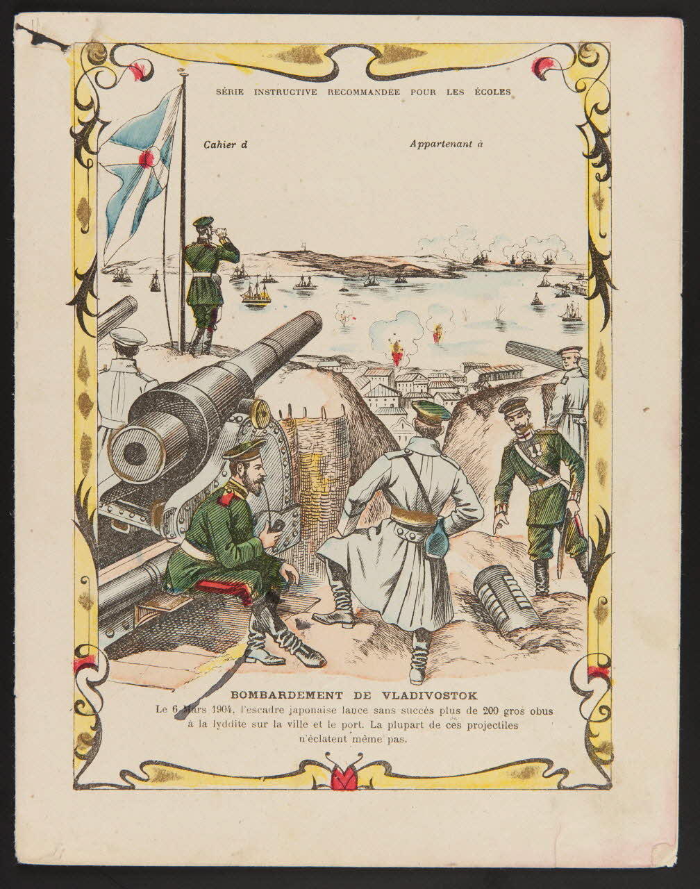 estampe BOMBARDEMENT DE VLADIVOSTOK 1985.61.147 Photo