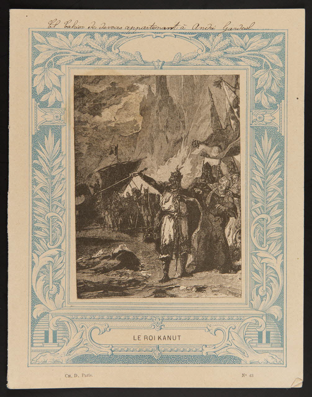 estampe LE ROI KANUT 1985.61.218 Photo