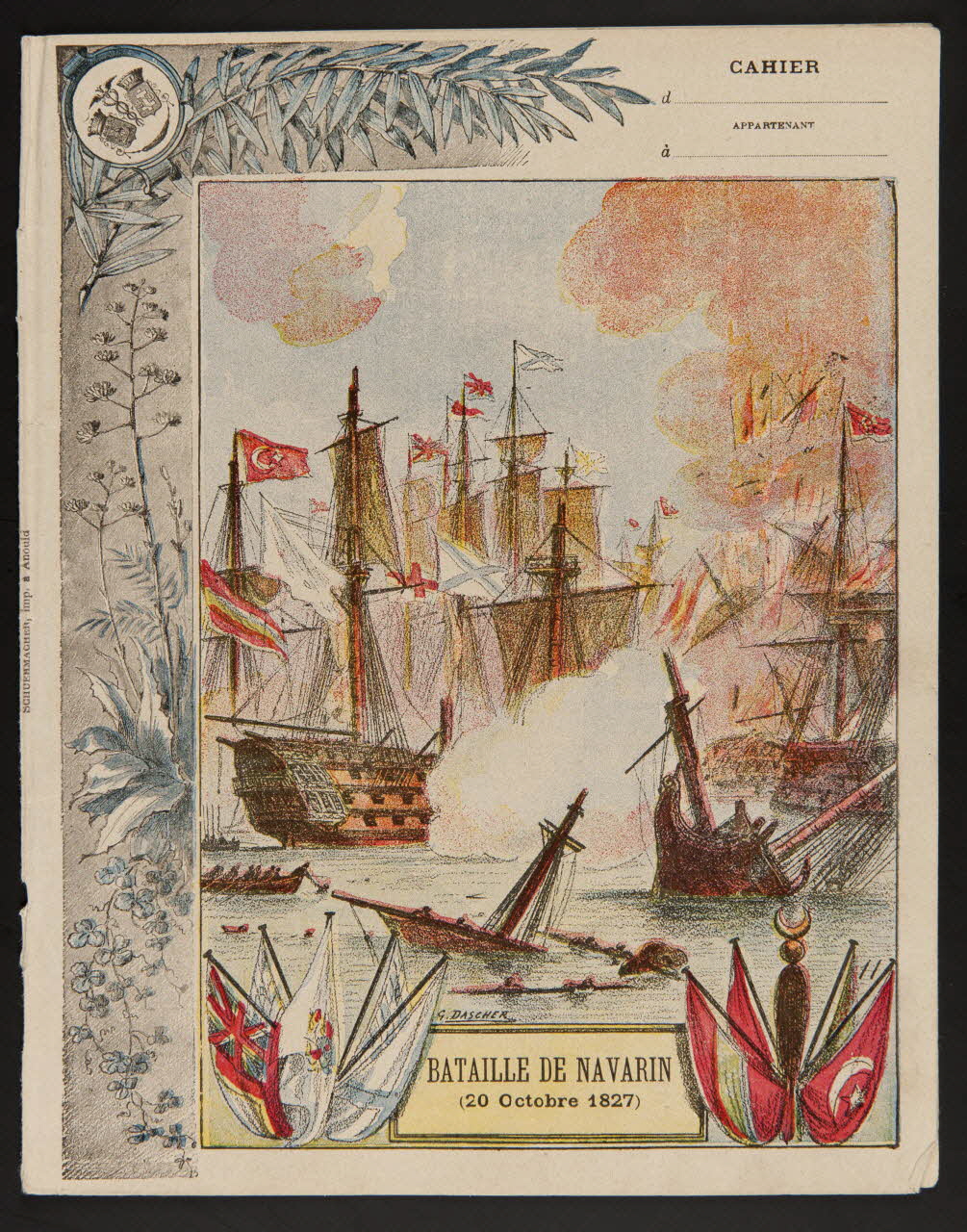 estampe BATAILLE DE NAVARIN (20 Octobre 1827) 1985.61.222 Photo