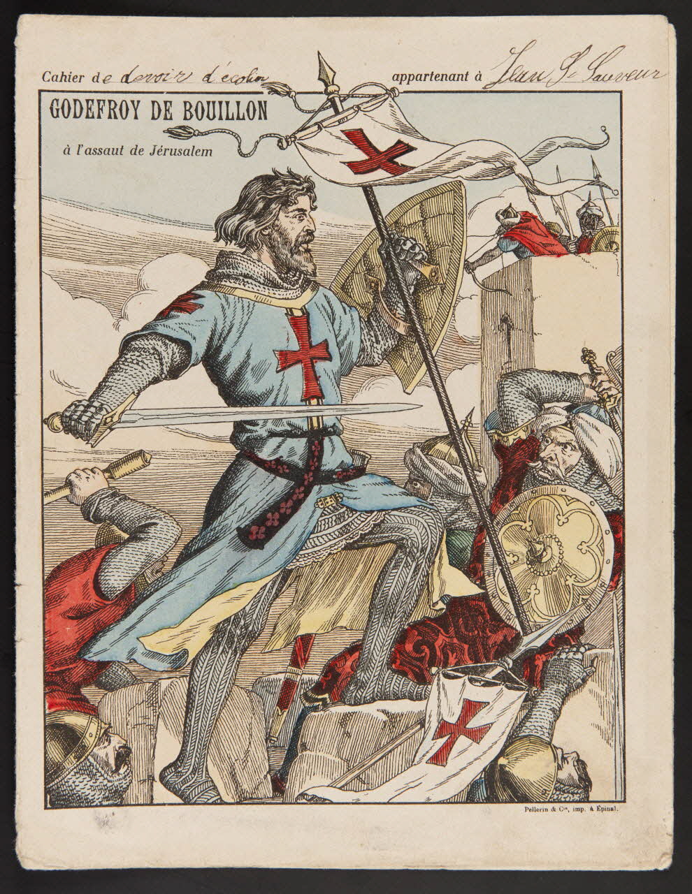 estampe GODEFROY DE BOUILLON 1985.61.238 Photo