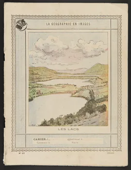 estampe LA GEOGRAPHIE EN IMAGES  LES LACS 1985.61.26 Photo
