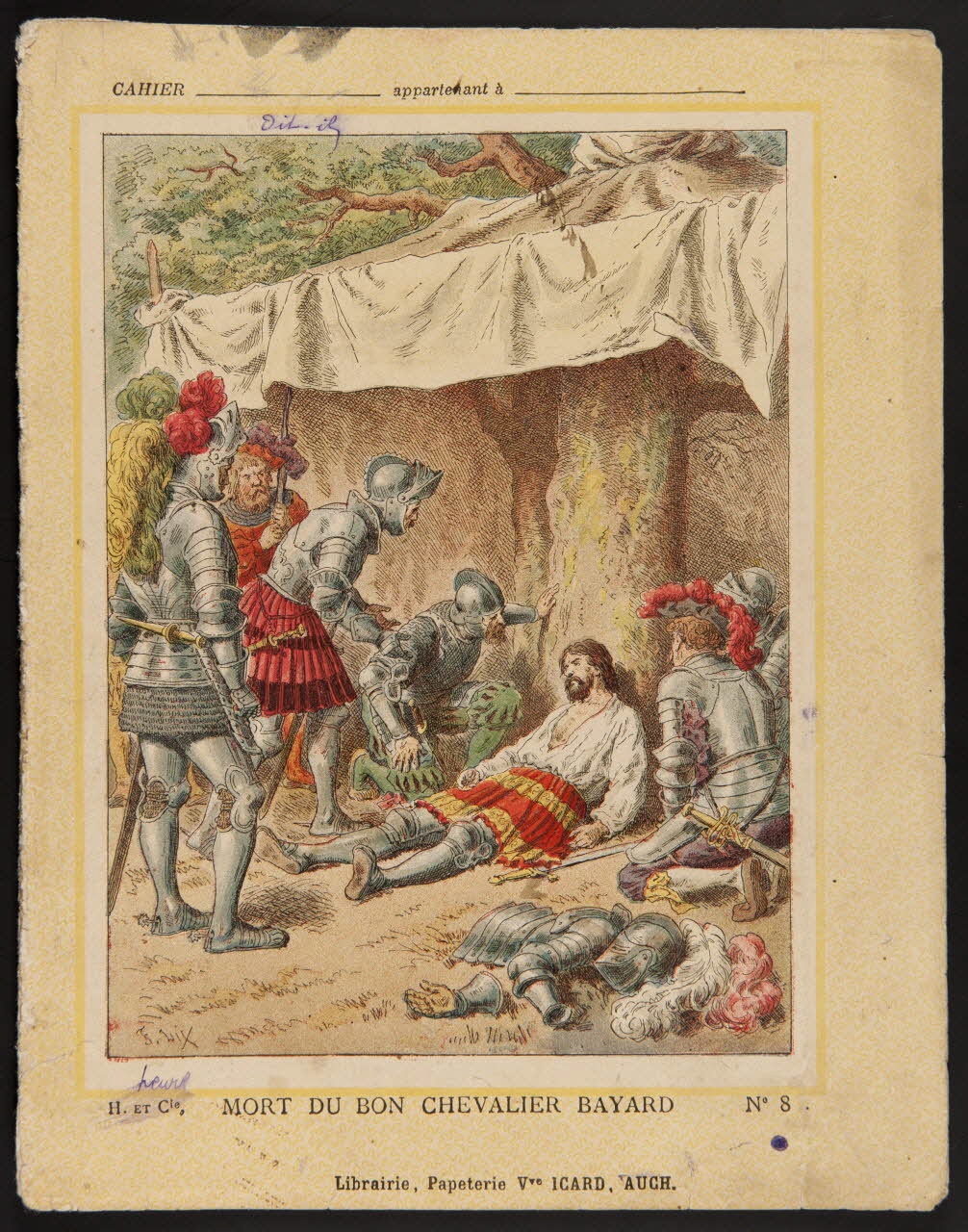 estampe MORT DU BON CHEVALIER BAYARD 1985.61.265 Photo