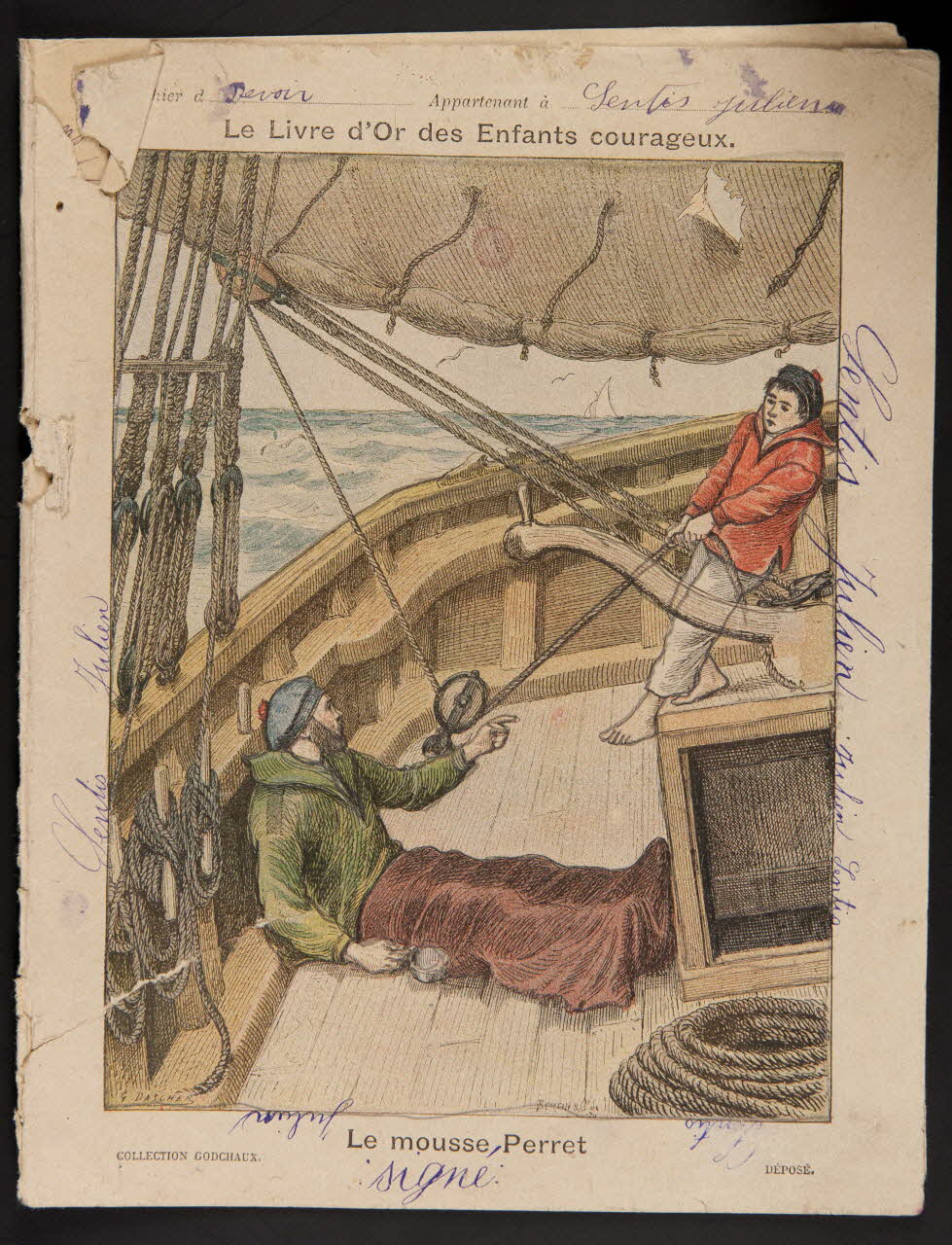 estampe Le mousse Perret 1985.61.270 Photo