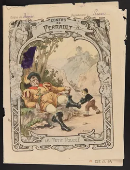 estampe CONTES  DE  PERRAULT  LE PETIT POUCET. 1985.61.276  Photo
