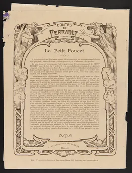 estampe CONTES  DE  PERRAULT  LE PETIT POUCET. 1985.61.276 Photo