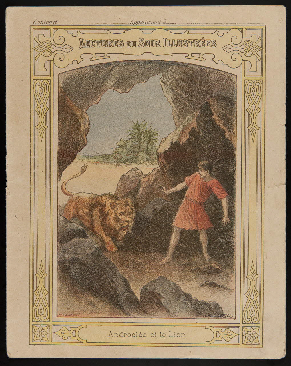 estampe Androclès et le Lion 1985.61.293 Photo