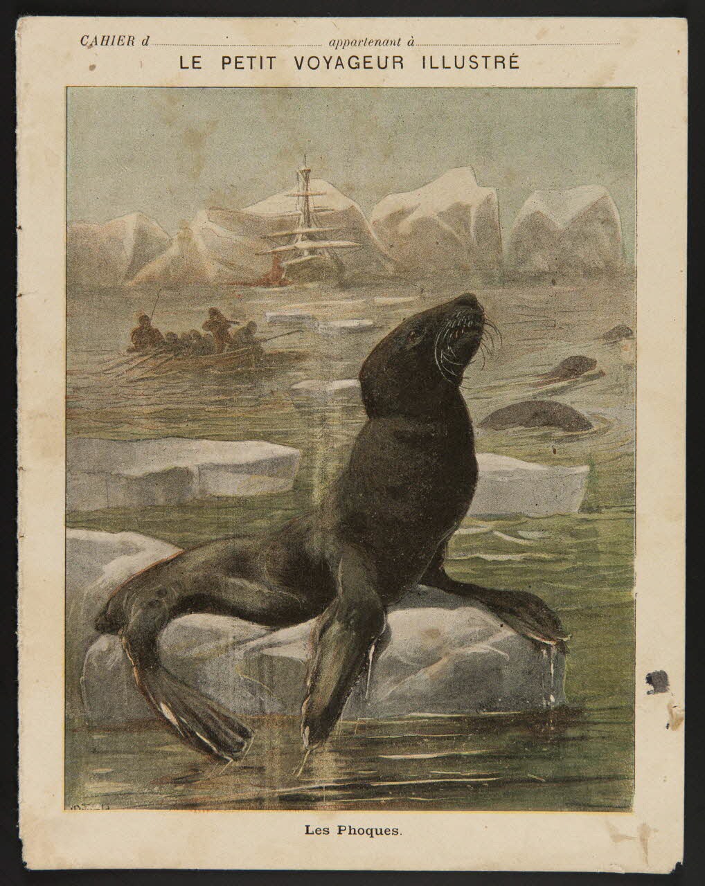 estampe Les Phoques. 1985.61.66 Photo