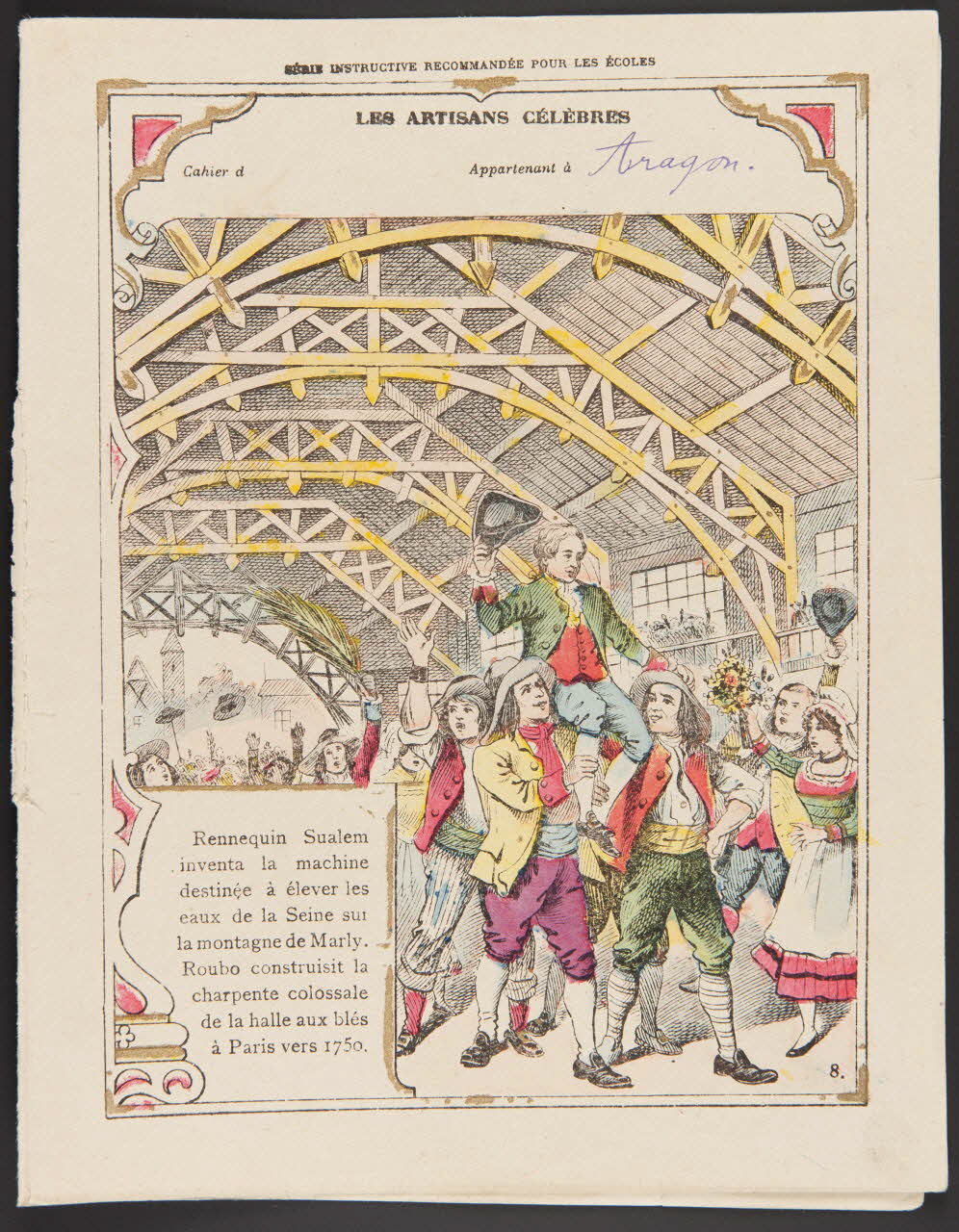 estampe LES ARTISANS CELEBRES  Rennequin Sualem 1985.61.9 Photo