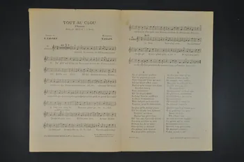 chanson petit format 1966.208.5  Photo Mucem