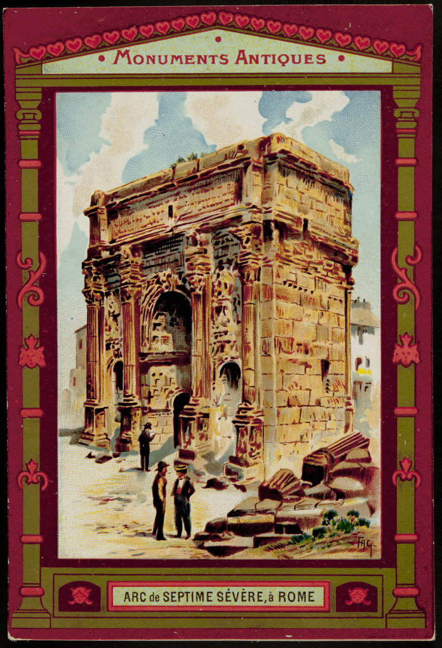 Hachette carte réclame chromo Paris 1920 1995.1.1000.1 Photo