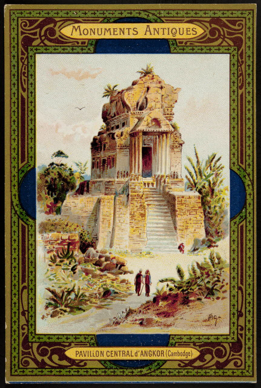 Hachette carte réclame chromo Paris 1920 1995.1.1000.14 Photo