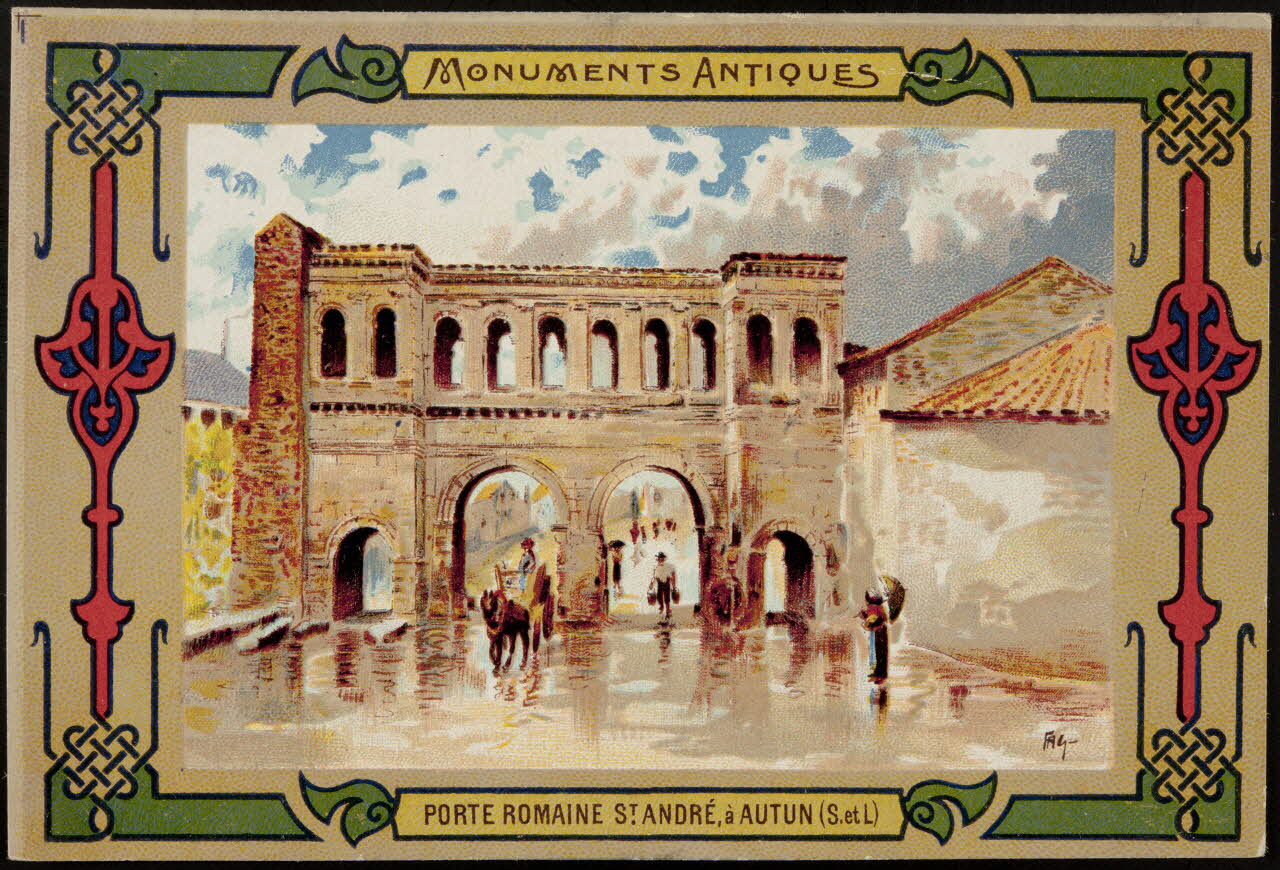 Hachette carte réclame chromo Paris 1920 1995.1.1000.16 Photo