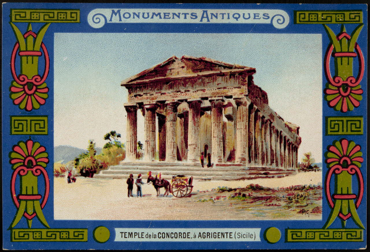 Hachette carte réclame chromo Paris 1920 1995.1.1000.22 Photo