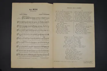 chanson petit format 1966.208.51  Photo Mucem