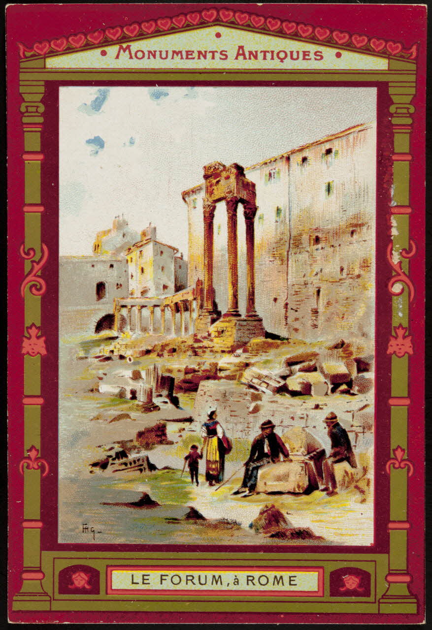Hachette carte réclame chromo Paris 1920 1995.1.1000.9 Photo Mucem
