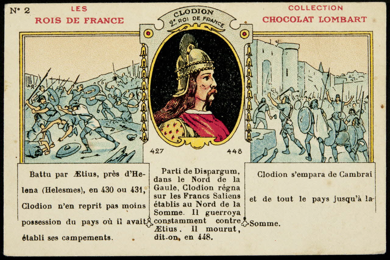 Bouillon-Rivoyre carte réclame chromo Paris 1877-1920 1995.1.1005.1 Photo