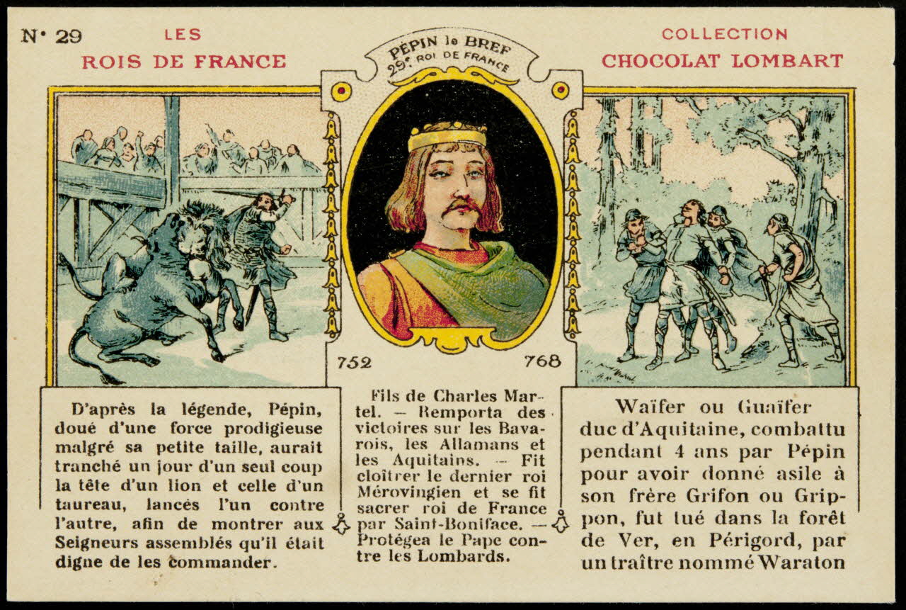 Bouillon-Rivoyre carte réclame chromo Paris 1877-1920 1995.1.1005.12 Photo