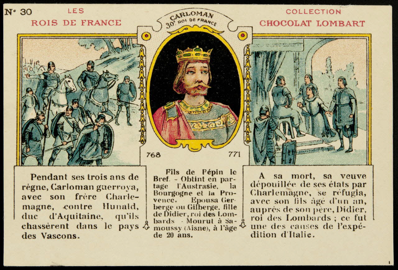 Bouillon-Rivoyre carte réclame chromo Paris 1877-1920 1995.1.1005.13 Photo