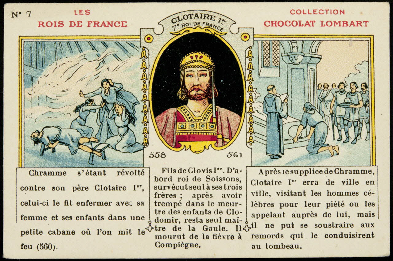 Bouillon-Rivoyre carte réclame chromo Paris 1877-1920 1995.1.1005.2 Photo