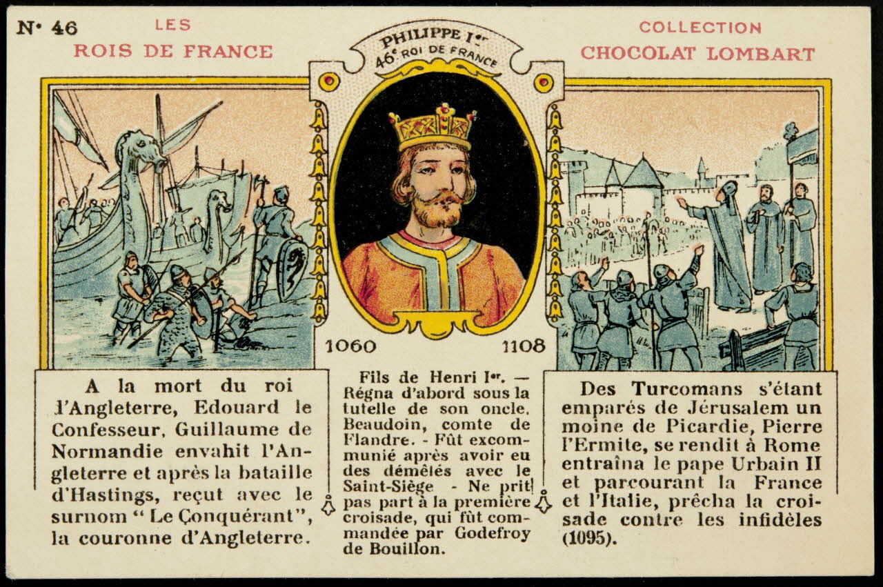 Bouillon-Rivoyre carte réclame chromo Paris 1877-1920 1995.1.1005.23 Photo