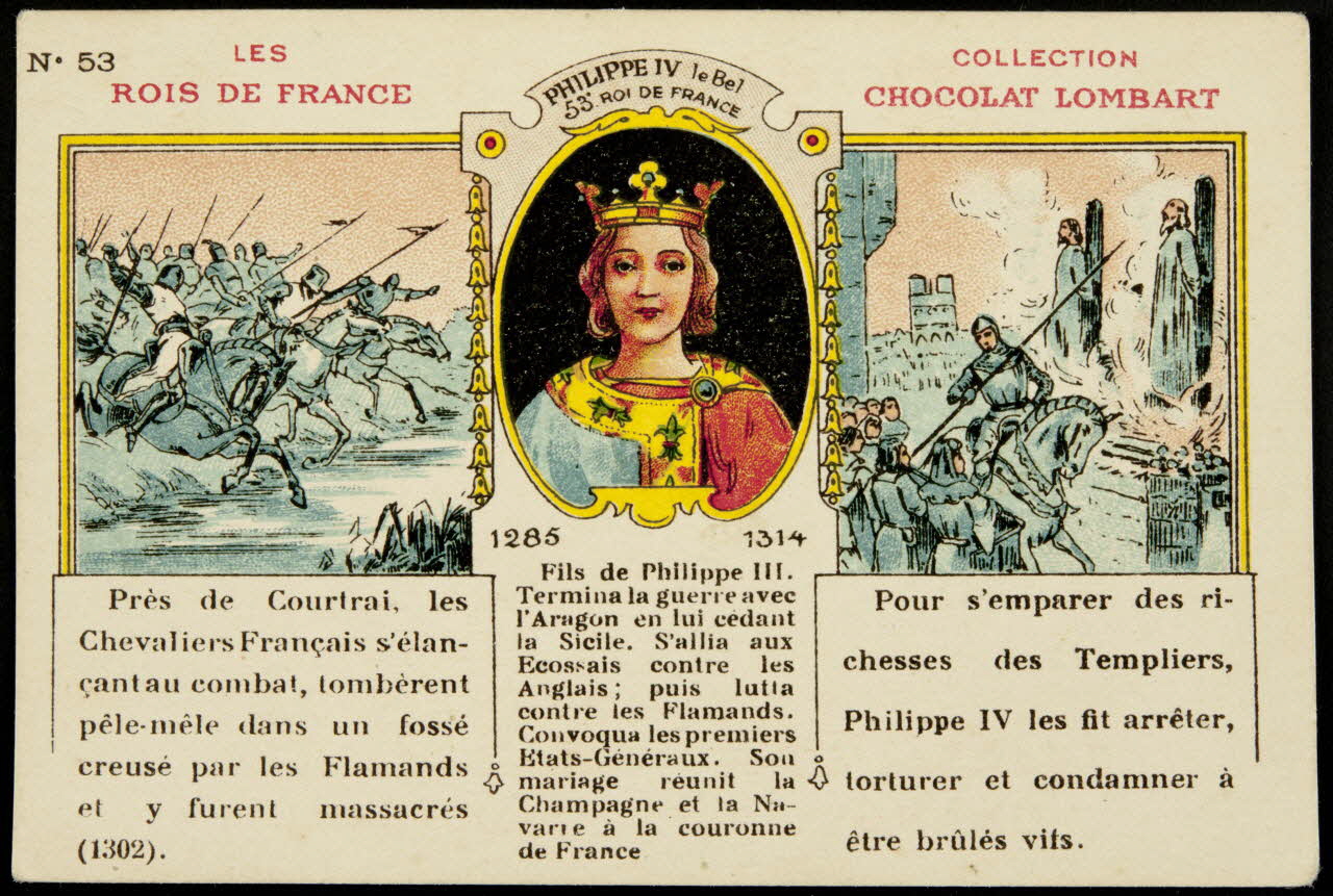 Bouillon-Rivoyre carte réclame chromo Paris 1877-1920 1995.1.1005.29 Photo