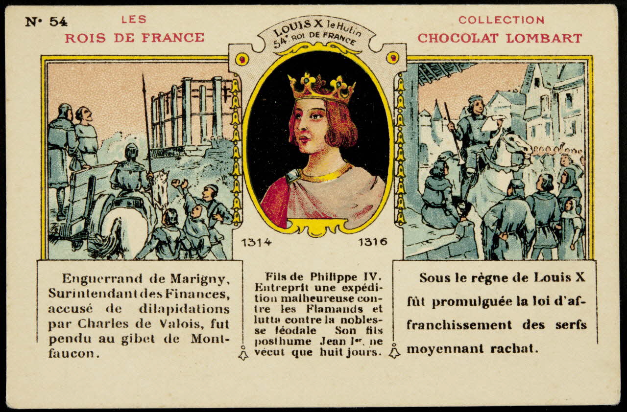 Bouillon-Rivoyre carte réclame chromo Paris 1877-1920 1995.1.1005.30 Photo