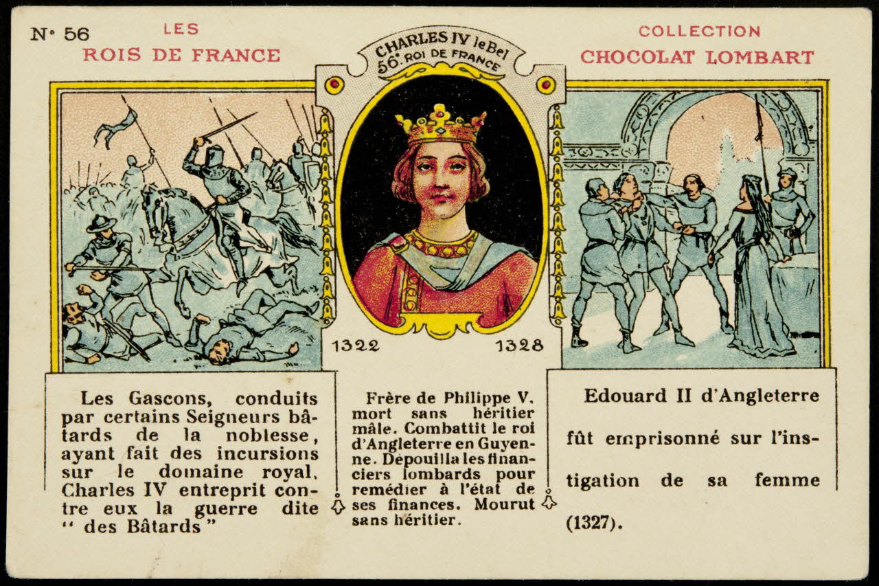 Bouillon-Rivoyre carte réclame chromo Paris 1877-1920 1995.1.1005.32 Photo