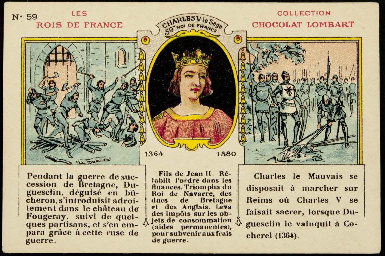 Bouillon-Rivoyre carte réclame chromo Paris 1877-1920 1995.1.1005.35 Photo