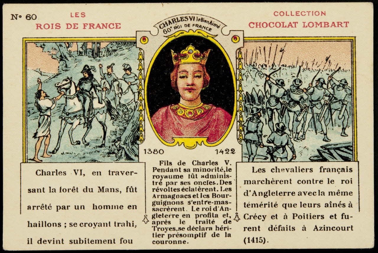 Bouillon-Rivoyre carte réclame chromo Paris 1877-1920 1995.1.1005.36 Photo