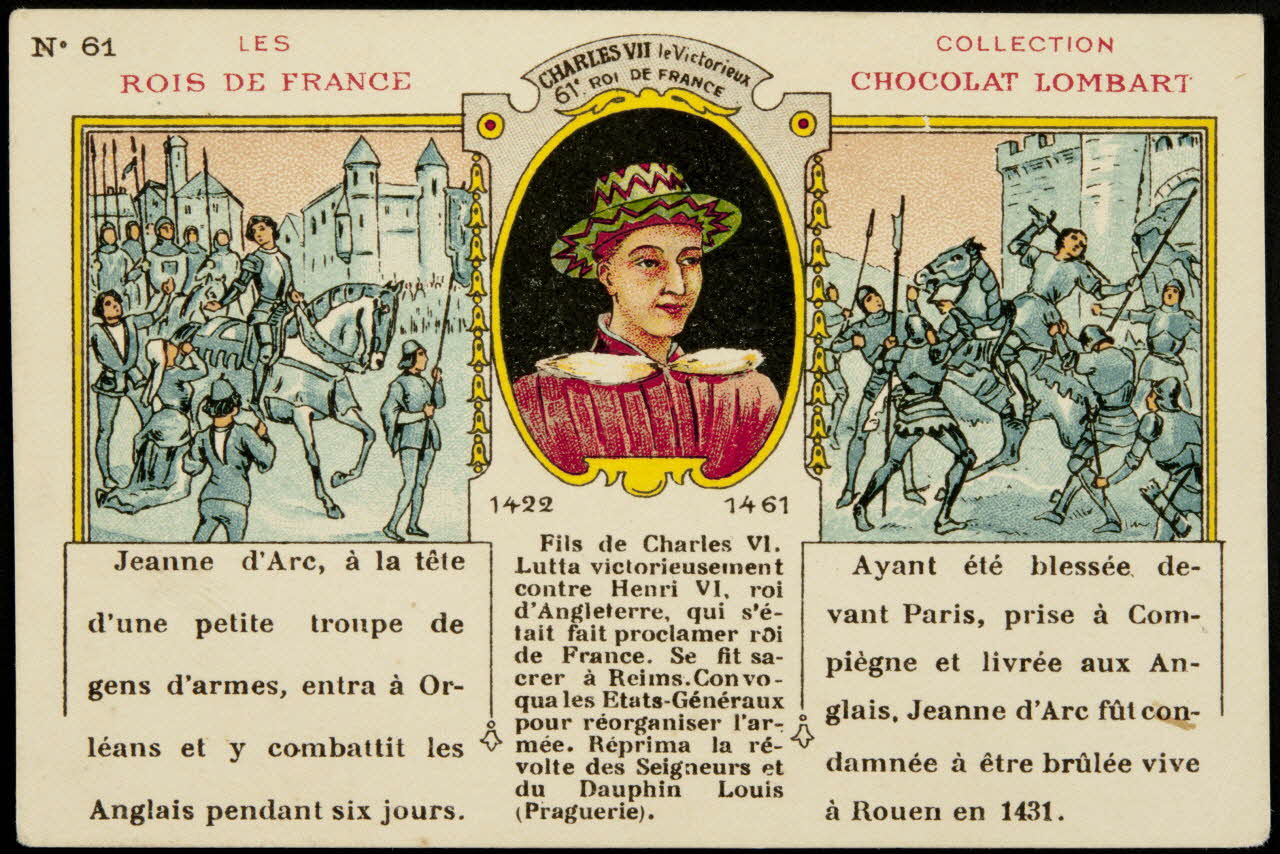 Bouillon-Rivoyre carte réclame chromo Paris 1877-1920 1995.1.1005.37 Photo