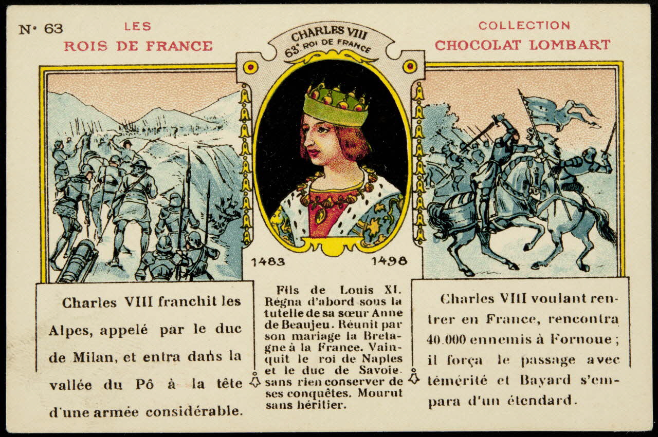 Bouillon-Rivoyre carte réclame chromo Paris 1877-1920 1995.1.1005.39 Photo