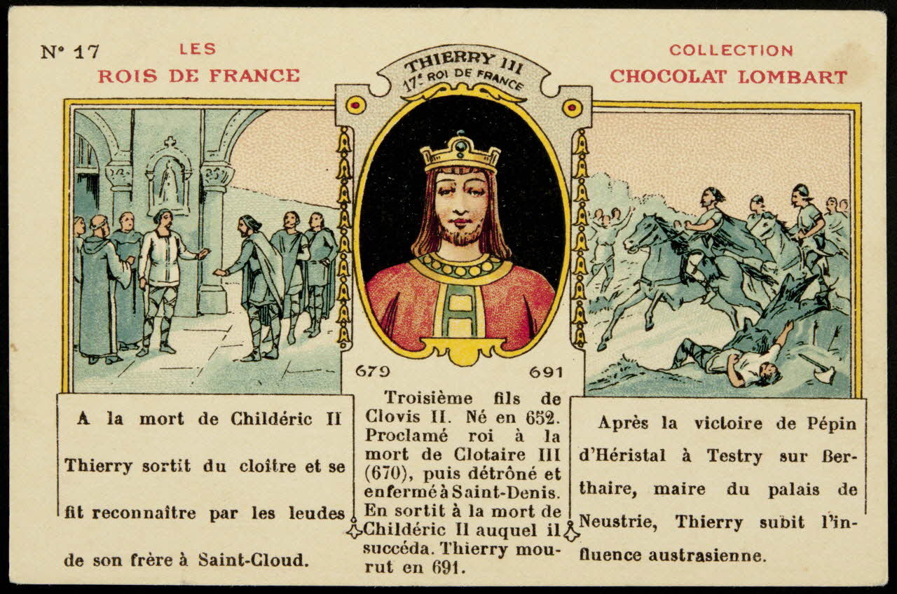 Bouillon-Rivoyre carte réclame chromo Paris 1877-1920 1995.1.1005.4 Photo