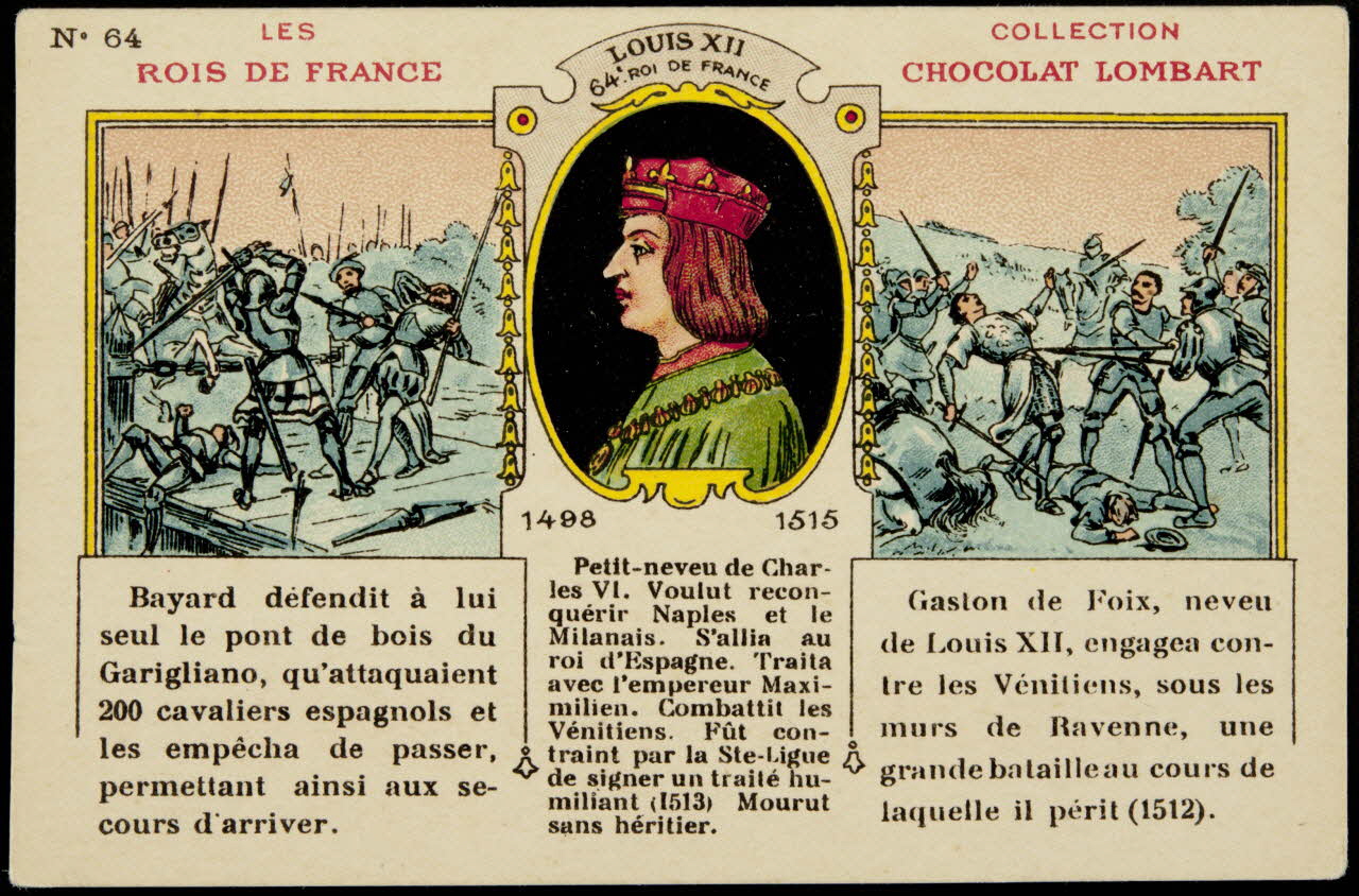 Bouillon-Rivoyre carte réclame chromo Paris 1877-1920 1995.1.1005.40 Photo