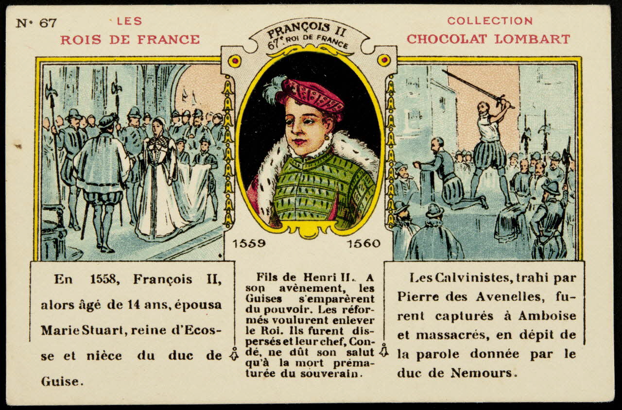 Bouillon-Rivoyre carte réclame chromo Paris 1877-1920 1995.1.1005.43 Photo