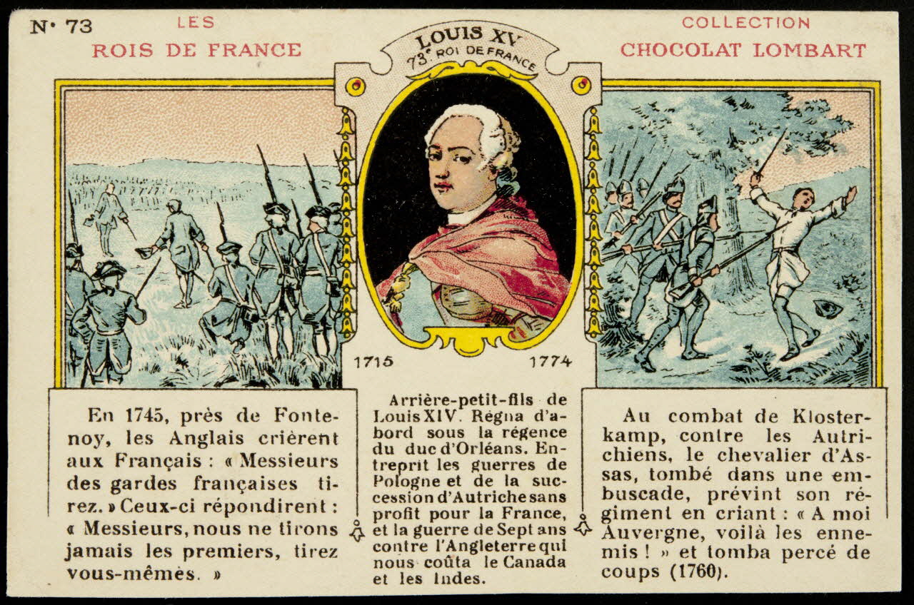 Bouillon-Rivoyre carte réclame chromo Paris 1877-1920 1995.1.1005.49 Photo