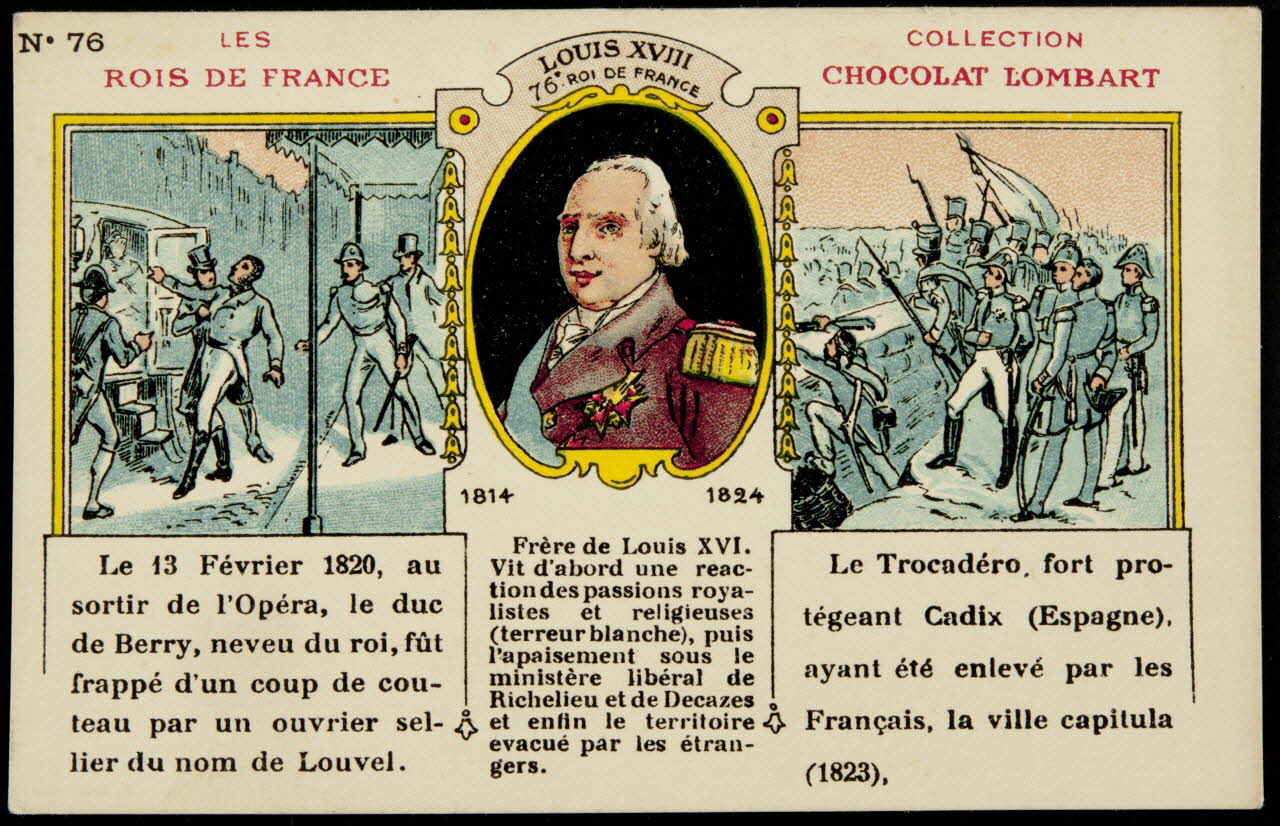Bouillon-Rivoyre carte réclame chromo Paris 1877-1920 1995.1.1005.52 Photo