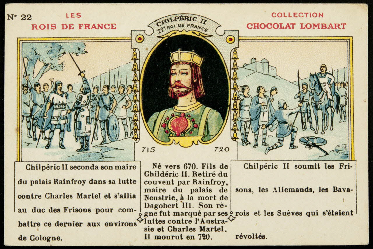 Bouillon-Rivoyre carte réclame chromo Paris 1877-1920 1995.1.1005.8 Photo